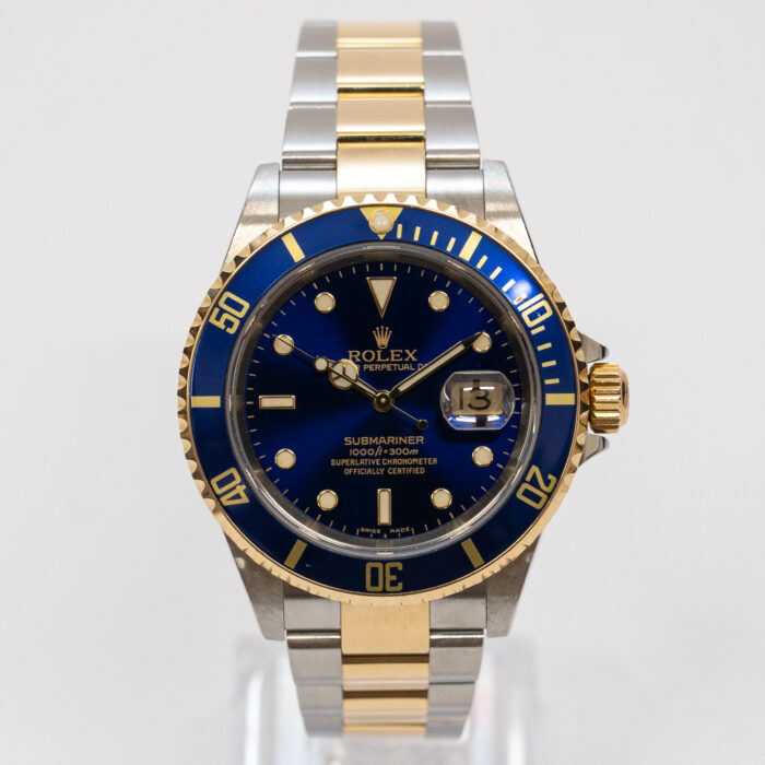 Rolex SUBMARINER DATE REF 16613 FULL SET (2004) BOX AND PAPERS