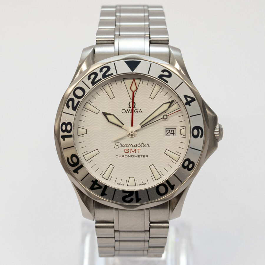 Omega SEAMASTER GMT REF 2538.20.00 (2003) BOX AND PAPERS
