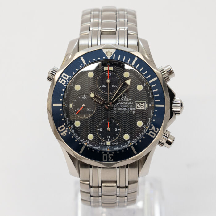Omega SEAMASTER DIVER 300 CHRONO REF 25998000 (2006) BOX AND PAPERS