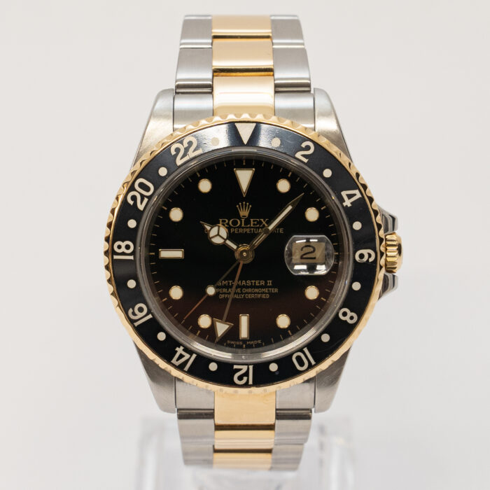 Rolex GMT MASTER II REF 16713 (2002) BOX AND PAPERS