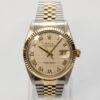 Rolex DATEJUST 36 'PYRAMID DIAL' REF 16013 (1988) BOX AND PAPERS