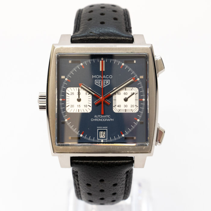 Tag Heuer MONACO STEVE McQUEEN REF CAW211P.FC6356 (2018) BOX AND PAPERS