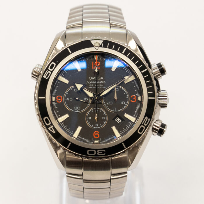 Omega SEAMASTER PLANET OCEAN CHRONO REF 22105100 (2008) BOX AND PAPERS