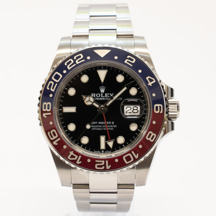 Rolex GMT MASTER II REF 126710BLRO (2022) BOX AND PAPERS