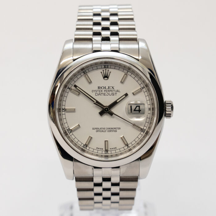 Rolex DATEJUST 36 REF 116200 (2007) BOX AND PAPERS