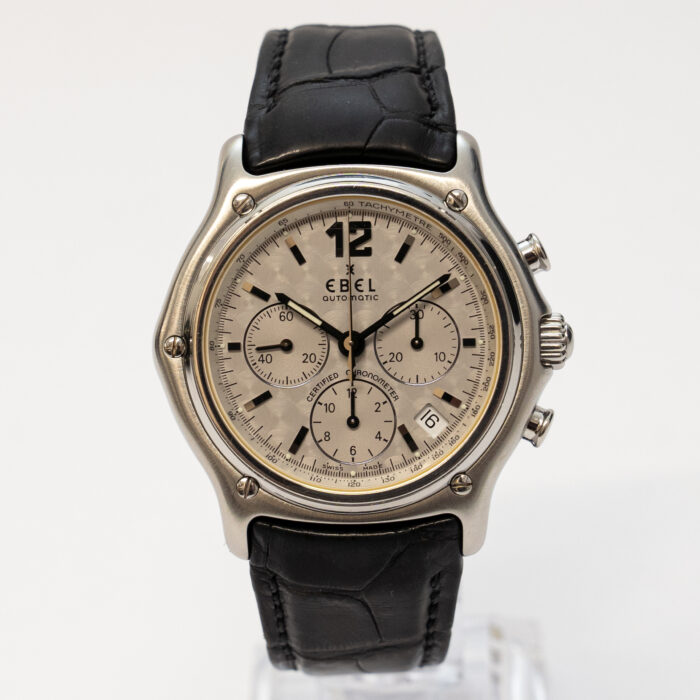 Ebel 1911 LE MODULOR CHRONOGRAPH REF 9137240 (2003) BOX AND PAPERS