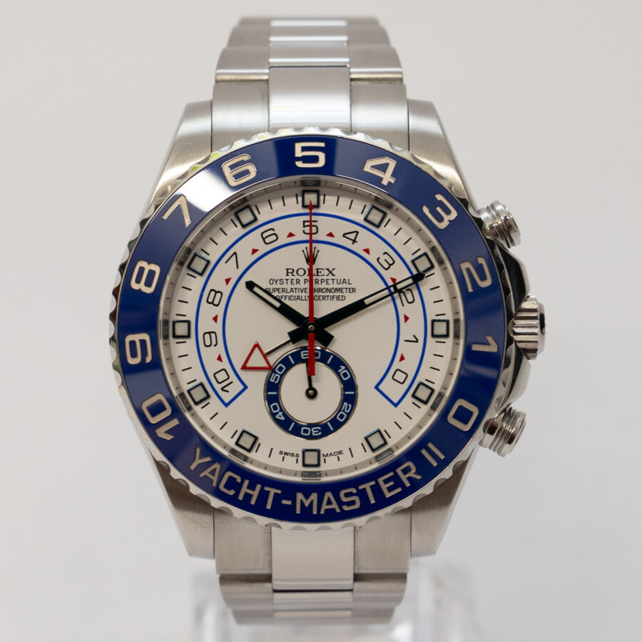 Rolex YACHTMASTER II REF 116680 (2014) BOX AND PAPERS