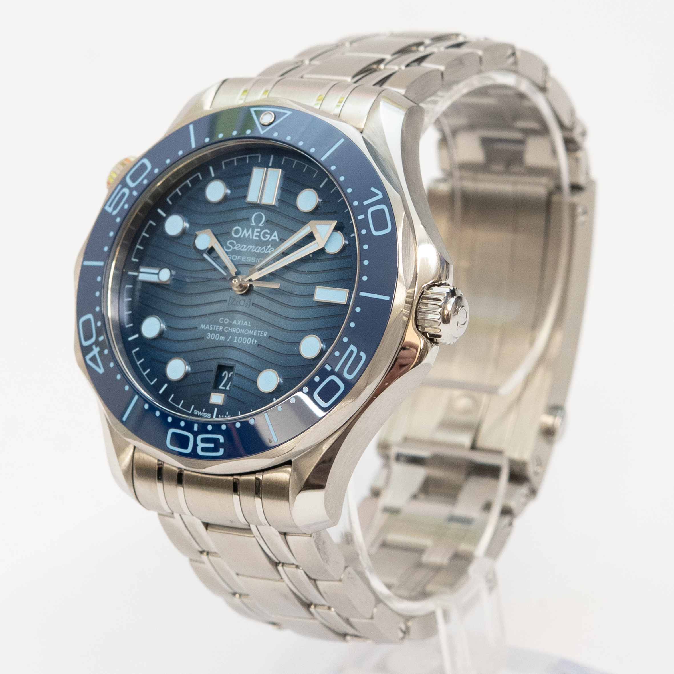 Omega SEAMASTER DIVER 300 'SUMMER BLUE 75TH ANNIVERSARY' REF - Main Image