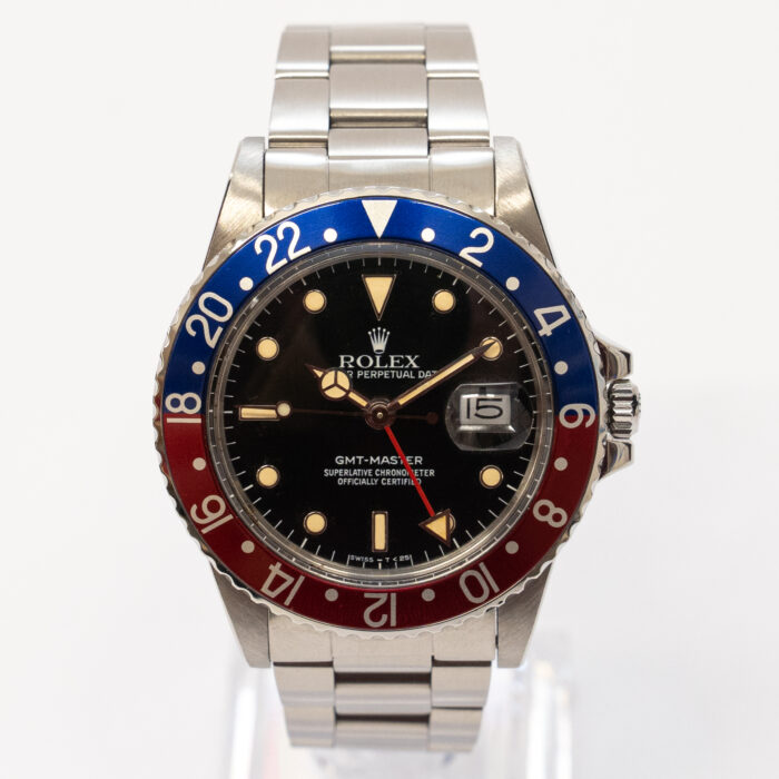 Rolex GMT MASTER REF 16750 (1989) BOX AND PAPERS